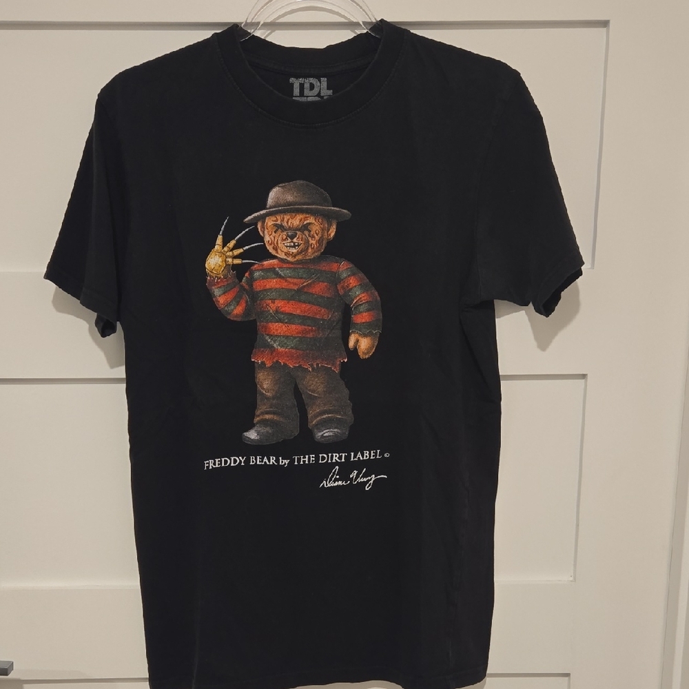 Freddy Krueger The Dirt Label Bear T-Shirt